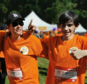 Course des héros – Anne et Pablo Course des héros - Anne et Pablo