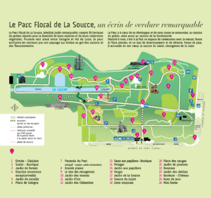Plan Parc Floral pique-nique 2025