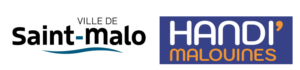 Logo Ville de Saint-Malo et Handi'Malouines